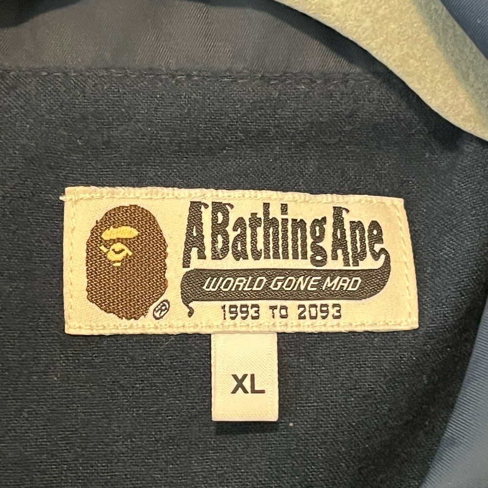Bape Blue Coach Jacket - Picture 4 of 5